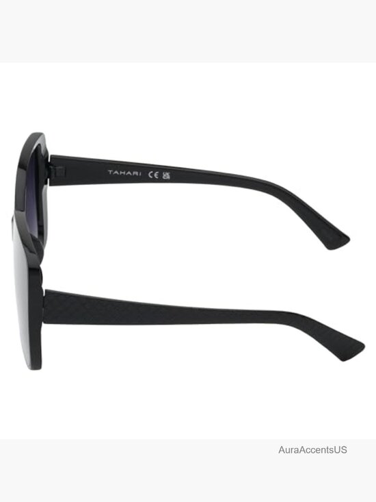 Oversized Square Retro Sunglasses with UV Protection main image 4